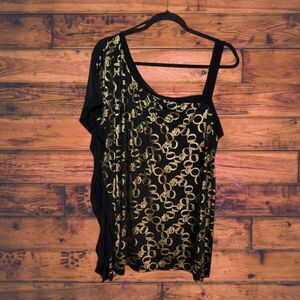 5 for‎ $25🔥Banabee Gold Single Sleeve Blouse Size 18